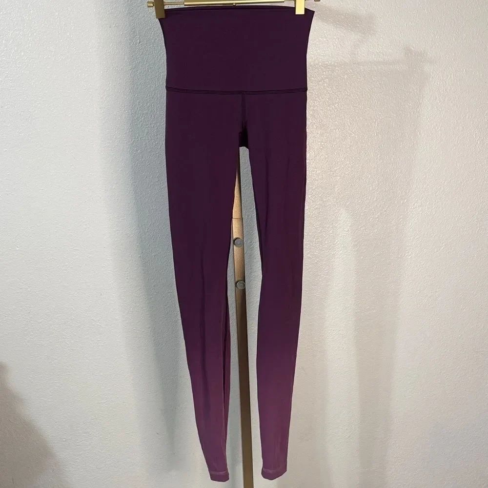 Lululemon Purple Ombre  Leggings- Size 2 full length